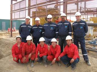 Строительство нефтехранилища в Казахстане